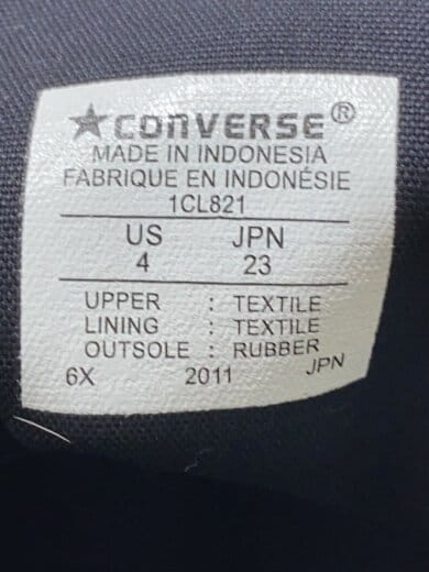 商品画像：ローカットスニーカー/23cm/BLK 5