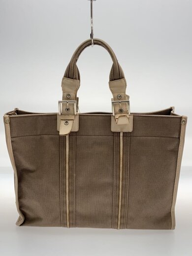 商品画像：ハンドバッグ/キャンバス/BEG// 3