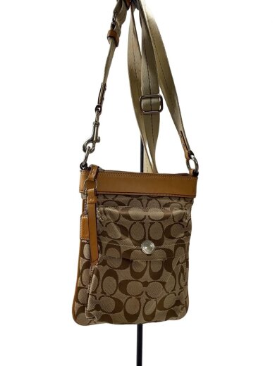 商品画像：スモール・ファイルバッグ_シグネチャー/キャンバス/CML/総柄 1