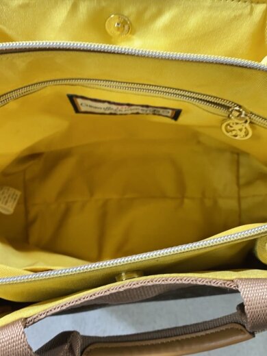 商品画像：ハンドバッグ/ナイロン/BRW/総柄 6