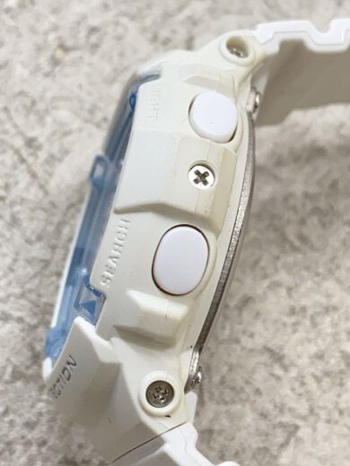 商品画像：クォーツ腕時計_BABY-G/デジアナ/ラバー/マルチカラー/WHT 7