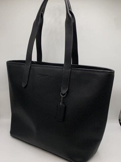 商品画像：トートバッグ/レザー/BLK/c9876 2
