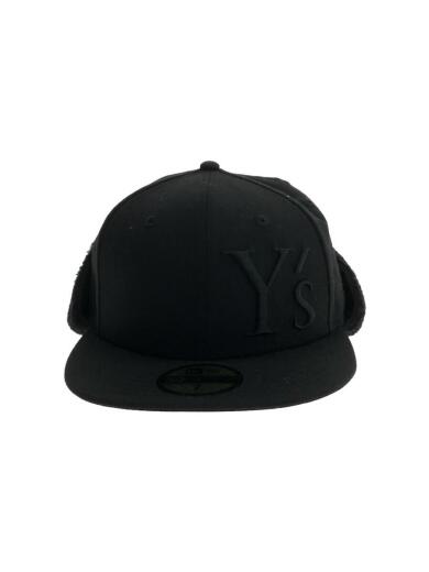 画像：NEW ERA × Y’sYM-H01-900/DOG EAR YS LOGO/キャップ/7/ウール/BLK/メンズ1