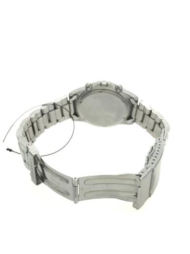 画像：SEIKOクォーツ腕時計/アナログ/ステンレス/NVY/SLV/7T92-0DX04