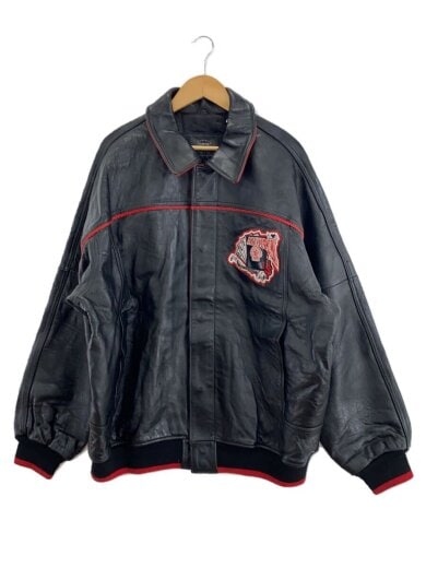 画像：AVIREXレザージャケット・ブルゾン/--/レザー/BLK1