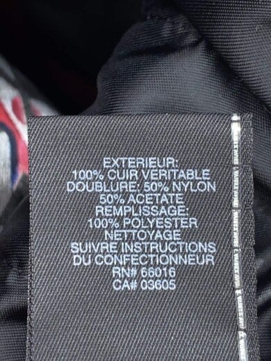 画像：AVIREXレザージャケット・ブルゾン/--/レザー/BLK4