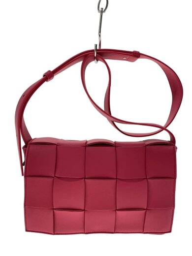 商品画像：ショルダーバッグ/レザー/PNK/カセット 1