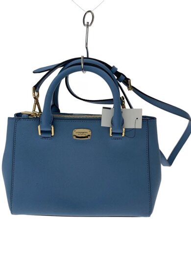 商品画像：ショルダーバッグ/レザー/BLU/無地/35T7GSOS0L 1