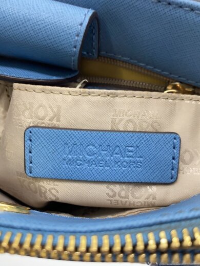 商品画像：ショルダーバッグ/レザー/BLU/無地/35T7GSOS0L 5