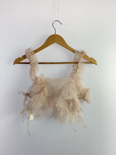 商品画像：トップス/one/ナイロン/PNK/RWFT235021/フリルチュールビスチェ 2