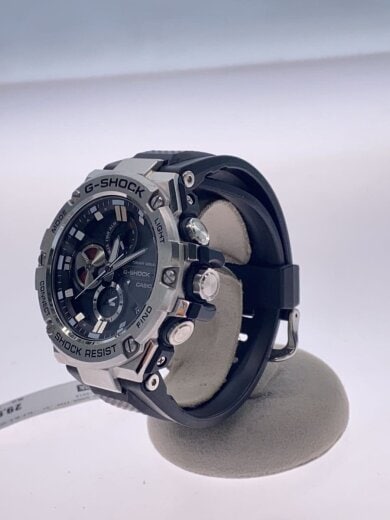 商品画像：ソーラー腕時計・G-SHOCK/アナログ/ラバー/SLV/BLK/SS// 2