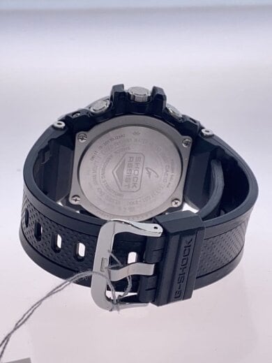 商品画像：ソーラー腕時計・G-SHOCK/アナログ/ラバー/SLV/BLK/SS// 4