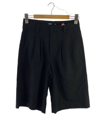商品画像：ショートパンツ/28/ポリエステル/BLK/無地 1