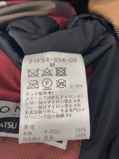 商品画像：ダウンジャケット/M/ポリエステル/BLK/51F54-854-09 4