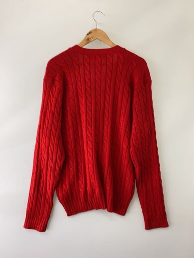 商品画像：カーディガン(厚手)/XL/コットン/RED// 2