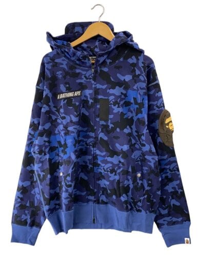 商品画像：ジップパーカー/XL/コットン/BLU/カモフラ/001ZPI301011M// 1