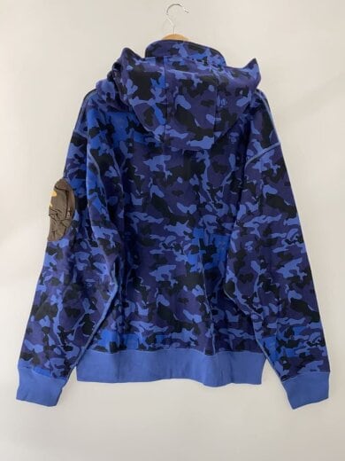 商品画像：ジップパーカー/XL/コットン/BLU/カモフラ/001ZPI301011M// 2