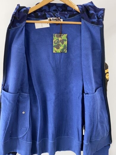 商品画像：ジップパーカー/XL/コットン/BLU/カモフラ/001ZPI301011M// 3