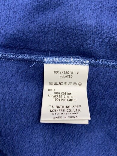 商品画像：ジップパーカー/XL/コットン/BLU/カモフラ/001ZPI301011M// 5