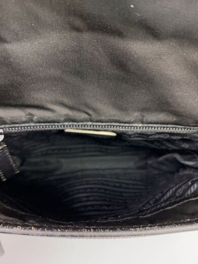 画像：PRADAショルダーバッグ/ナイロン/BLK/V167/日焼け変色、使用感アリ//6