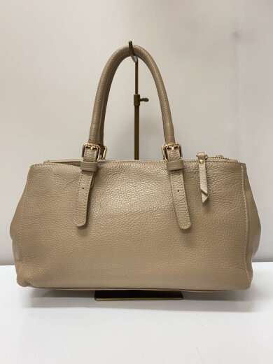 商品画像：2WAYハンドバッグ/牛革/BEG 3