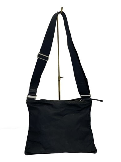 商品画像：ショルダーバッグ/スレ・ヨゴレ、金具変色、使用感有/ナイロン/BLK 3