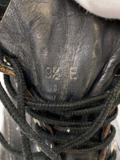 商品画像：90s/アイリッシュセッター/9 1/2E/茶芯/ブーツ/ソール減リ/擦れキズ・革ヒビ/BLK// 5