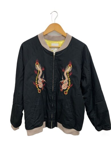 商品画像：YIN YANG -SOUVENIOR JACKET/刺繍/S/BLK/コットン/RAD-21AW-JK006 1