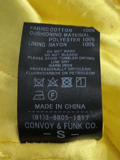 商品画像：YIN YANG -SOUVENIOR JACKET/刺繍/S/BLK/コットン/RAD-21AW-JK006 4