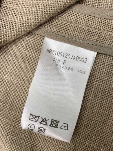 商品画像：25SS/ジュートライクVネックプルオーバージレ/FREE/BEG/WGZ1051307A0002 4