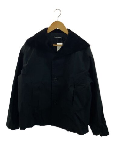 商品画像：襟コーデュロイジャケット/38/ウール/BLK/無地/MAX-GABA 1