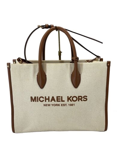 商品画像：MIRELLA NS/2WAYトートバッグ/角スレ有/キャンバス/CRM/35S2G7ZT3C 1