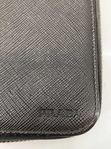 商品画像：サフィアーノ/ラウンドジップ/ドキュメントケース/長財布/レザー/BLK/メンズ 3