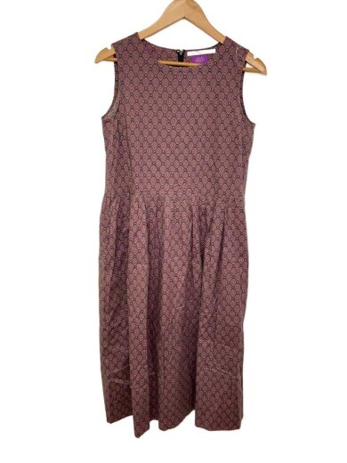 商品画像：LIBERTY/ノースリーブワンピース/コットン/PUP/総柄 1