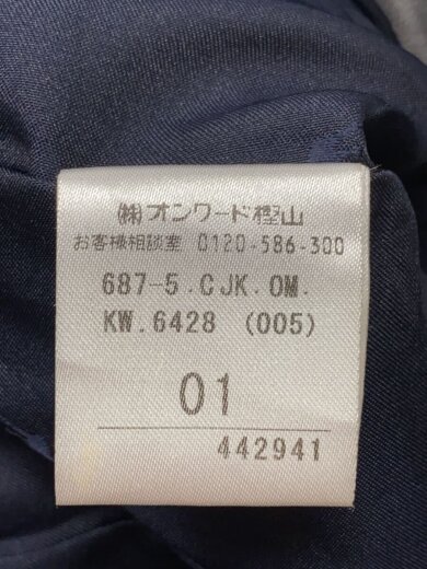 商品画像：レザージャケット/1/羊革/BLK/JKOMKW6428 4