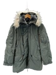 80s/フライトジャケット/米空軍/XXS/コットン/KHK/MIL-P-6279J