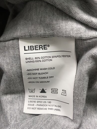 商品画像：パーカー/DEKA HOODIE/3/コットン/BLK 4