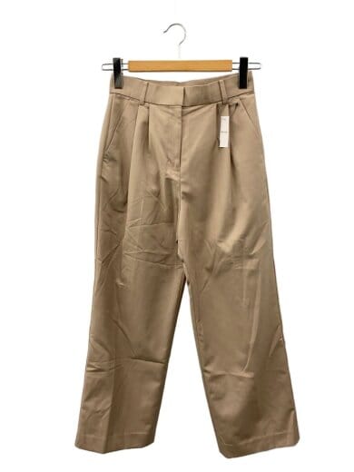 商品画像：23AW/ギャバタックストレートパンツ/34/ポリエステル/BEG/24-030-900-9050-1-0 1