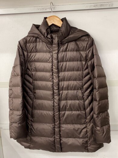 商品画像：ロングダウンジャケット/2/ポリエステル/BRW/BD153-99604JJ 1