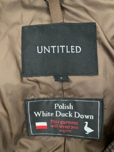 商品画像：ロングダウンジャケット/2/ポリエステル/BRW/BD153-99604JJ 3