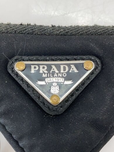 商品画像：三角プレート/トライアングルキーケース/キーリング/ナイロン/BLK/サビ有 3