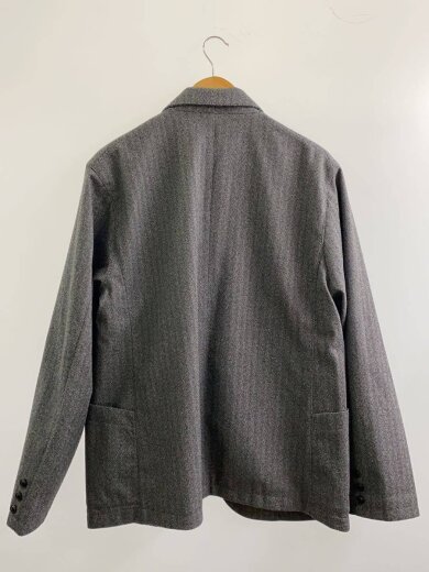 商品画像：Herringbone SACK COAT/テーラードジャケット/XXL/ポリエステル/GRY/24W-PWSC1 2