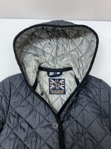 画像：LAVENHAMキルティングコート/36/ポリエステル/BLK/LVH-19-BP3