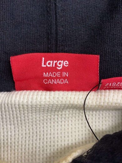 商品画像：フードロゴサーマルジップアップ/ジップパーカー/L/コットン/BLK 4