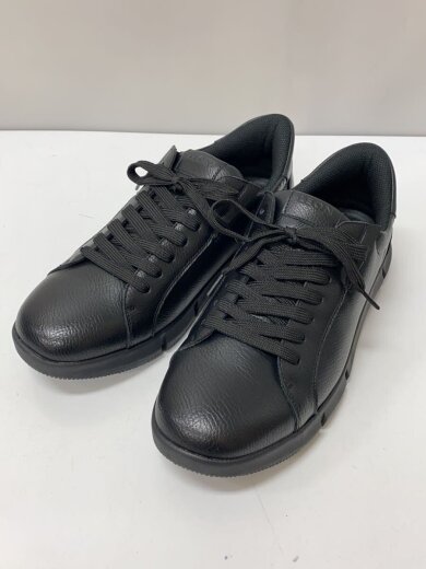 商品画像：LEON/ハンズフリー ビジネスシューズ/スニーカー/26cm/BLK/レザー/6900 2