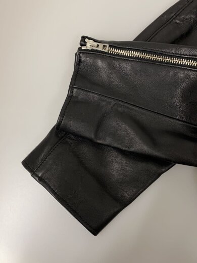 商品画像：シングルライダースジャケット/L/羊革/BLK/L17SS-17 5