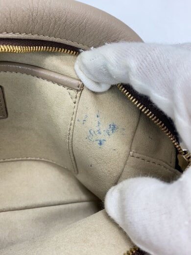 商品画像：GABBY/ショルダーバッグ/内側インク汚れ有/レザー/BEG 7