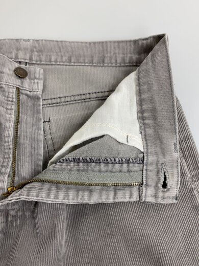 商品画像：519/80s/USA製/コーデュロイパンツ/白タブ/裾折り目跡有り/31/GRY 3