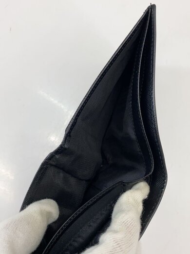 商品画像：サフィアーノ/カードケース/札入れ/角スレ傷・使用感有/牛革/BLK/メンズ 5