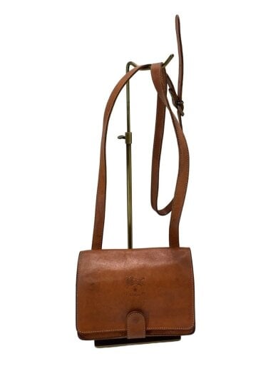 商品画像：ショルダーバッグ/レザー/BRW/使用感有 1